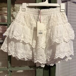 LoveShackFancy Emilia Skirt